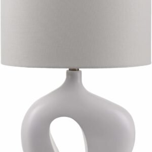 Contemporary White Table Lamp