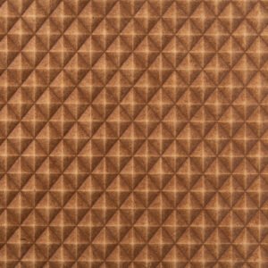 Brown Prisma Textured Panel - Paintable