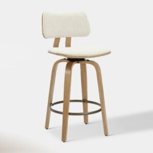 Zaki Counter Stool - Beige