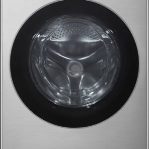 LG - 5.0 Cu. Ft. High-Efficiency Stackable Smart Front Load Washer with Steam and TurboWash 360° - Graphite Steel
