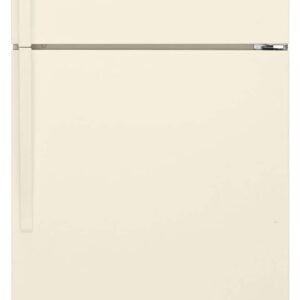 Whirlpool - 28 in. Wide 14.3 cu. ft. Top-Freezer Refrigerator - Biscuit