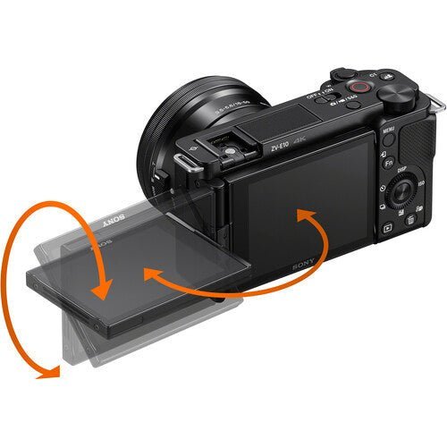 Sony ZV-E10 Mirrorless Camera with 16-50mm Lens (Black) - Image 10