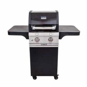 Saber Deluxe Black 2-Burner Grill