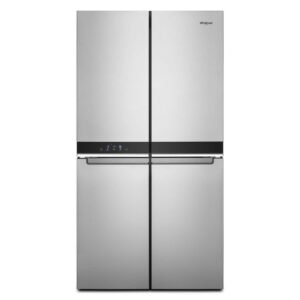 Whirlpool - 36 in. Wide 19.4 cu. ft. Counter Depth 4 Door Refrigerator - Fingerprint-Resistant Stainless Finish