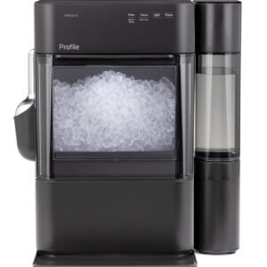 GE Profile - Opal 2.0 Ultra Nugget Ice Maker with Side Tank and Scale Inhibiting Filter - Carbon Black