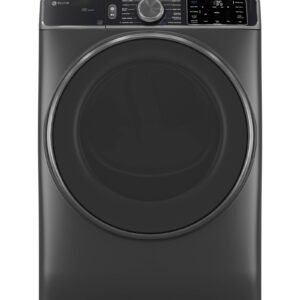GE Profile - 7.8 Cu. Ft. Stackable Smart Electric Dryer with Steam and Sanitize Cycle - Carbon Graphite