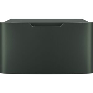 GE - 28 in. Wide and 16 in. Tall Laundry Pedestal with Storage Drawer for Select Washers and Dryers - Jade Green