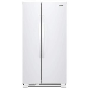Whirlpool - 36 in. Wide 25.1 cu. ft. Side-by-Side Refrigerator - White