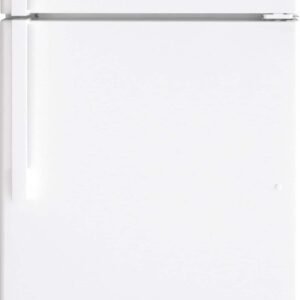 GE - 28 in. Wide 16.6 Cu. Ft. Top-Freezer Refrigerator with LED Interior Lighting - White