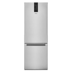 Whirlpool - 24 in. Wide 12.7 cu. ft. Bottom-Freezer Counter-Depth Refrigerator - Stainless Steel
