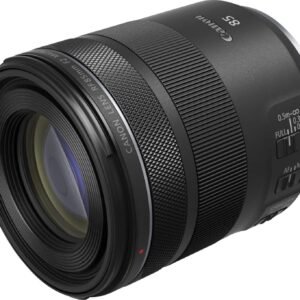 Canon - RF85mm F2 Macro IS STM Medium Telephoto Lens for EOS R-Series Cameras - Black