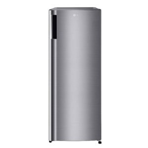 LG - 5.8 Cu. Ft. Upright Freezer with Direct Cooling System - PrintProof Stainless Steel Look