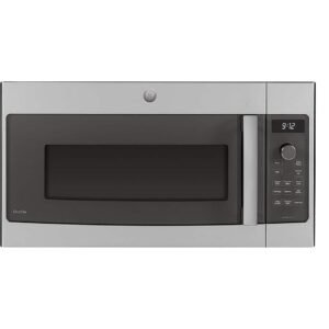GE Profile - 1.7 Cu. Ft. Convection Over-the-Range Microwave with Advantium Technology - Stainless Steel