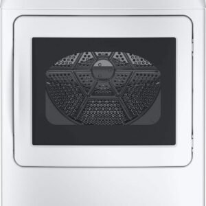 GE Profile - 7.4 Cu. Ft. Smart Gas Dryer with Sanitize Cycle and Sensor Dry - White