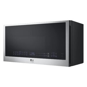 LG - STUDIO 1.7 Cu. Ft. Convection Over-the-Range Smart Microwave with Sensor Cooking and Air Fry - Stainless Steel
