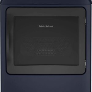 GE Profile - 7.3 Cu. Ft. Smart Gas Dryer with Fabric Refresh, Steam, and Washer Link - Sapphire Blue
