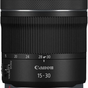 Canon - RF 15-30mm F4.5-6.3 IS STM Ultra-Wide Angle Zoom Lens for EOS R-Series Cameras - Black