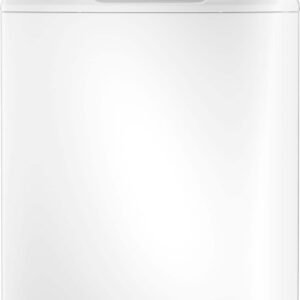 GE - 4.5 Cu. Ft. Top Load Washer with Water Level Control, Deep Fill, Quick Wash, and Glass Lid - White with Matte Black