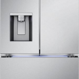LG - 36-in Wide Counter-Depth MAX 25.5 Cu. Ft. French Door Smart Refrigerator with Four Kinds of Ice - Stainless Steel