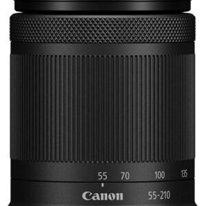Canon - RF-S55-210mm F5-7.1 IS STM Telephoto Zoom Lensfor EOS R-Series Cameras - Black