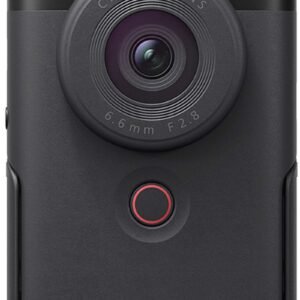 Canon - PowerShot V10 4K Video 20.9-Megapixel Digital Camera for Vloggers and Content Creators - Black