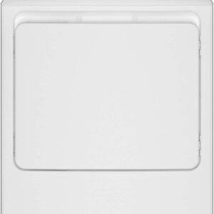 GE - 7.2 Cu. Ft. Electric Dryer with Long Venting up to 120 Ft - White with Matte Black