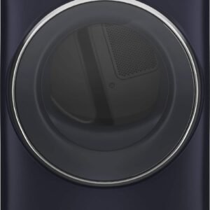 GE Profile - 7.8 Cu. Ft. Stackable Smart Electric Dryer with Steam and Sanitize Cycle - Sapphire Blue