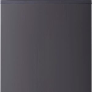 LG - 5.5 Cu. Ft. High Efficiency Smart Top Load Washer with EasyUnload - Matte Black