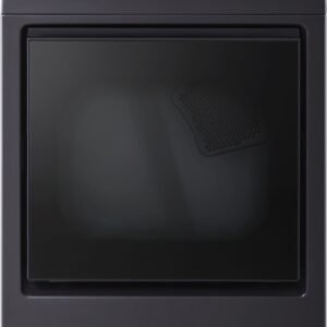 LG - 7.3 Cu. Ft. Smart Gas Dryer with EasyLoad Door - Matte Black