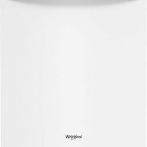 Whirlpool - 24" Top Control Built-In Stainless Steel Tub Dishwasher with Large Capacity Tall Top Rack and 50 dBA - White