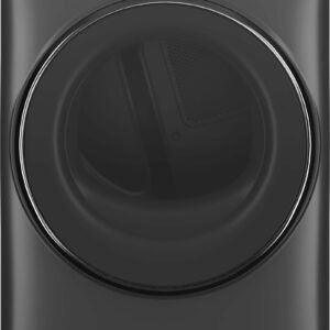 GE - 7.8 Cu. Ft. Stackable Smart Electric Dryer with Steam - Carbon Graphite