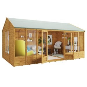 BillyOh Petra 16x10 Reverse Apex Summer House Shed