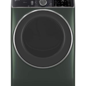GE Profile - 7.8 Cu. Ft. Stackable Smart Electric Dryer with Steam and Sanitize Cycle - Jade Green