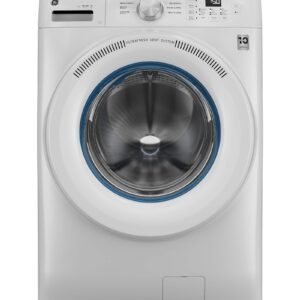 GE - 4.6 Cu. Ft. High-Efficiency Stackable Smart Front Load Washer with Microban Antimicrobial Technology - White
