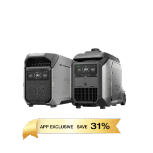 EcoFlow DELTA Pro 3 + Smart Generator 4000 (Dual Fuel) - APP Only